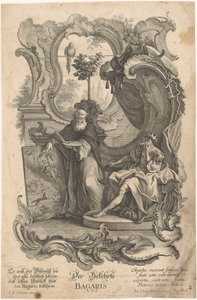 باجاريس المحول Der Bekehrte Bagaris (العنوان على الكائن) Apelles and Bagaris (عنوان المسلسل) بواسطة يوهان جورج هيرتل (الأول)