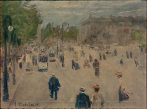 Opernplatz في فرانكفورت أم ماين بواسطة جاكوب نوسباوم