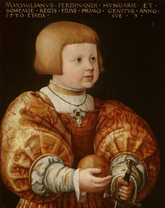 صورة لماكسيميليان النمسا (1527-1576) ، سن الثالثة ، 1630