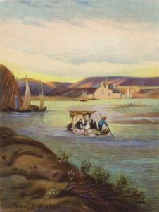 "بير" على نهر الفرات (لون ليثو)