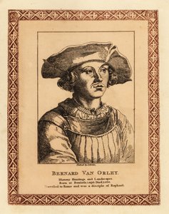 برنارد فان أورلي ، فنان عصر النهضة الفلمنكي ، 1817 (حفر) بواسطة جيمس (1780 بعد 1820) جيرتن