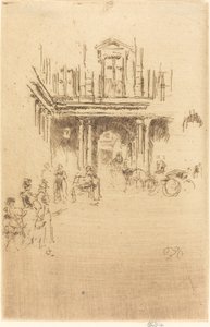 ركن من القصر الملكي ، ج. 18831886. بواسطة جيمس أبوت ماكنيل ويسلر