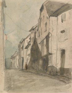 شارع في سافيرن ، 1858. بواسطة جيمس أبوت ماكنيل ويسلر