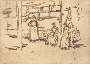 بعد البيع ، Hounsditch ، ج. 18861888. بواسطة جيمس أبوت ماكنيل ويسلر