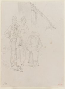 رسم فنان ، 1858. بواسطة جيمس أبوت ماكنيل ويسلر
