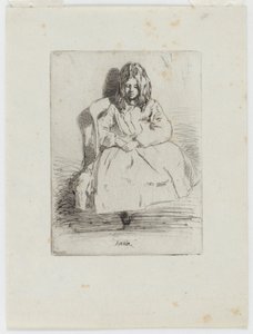 آني ، جالس ، 1858. بواسطة جيمس أبوت ماكنيل ويسلر