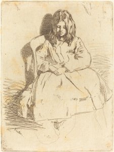آني جالس ، 1858. بواسطة جيمس أبوت ماكنيل ويسلر
