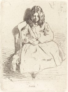 آني جالس ، 1858. بواسطة جيمس أبوت ماكنيل ويسلر