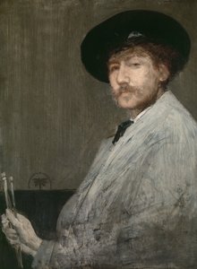 ترتيب باللون الرمادي: صورة للرسام ، c.1872 بواسطة جيمس أبوت ماكنيل ويسلر