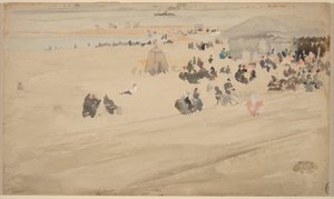 مشهد الشاطئ، ربما عام 1885 (لوحة مائية) بواسطة جيمس أبوت ماكنيل ويسلر