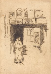 أقفاص الطيور ، دروري لين ، ج. 18861888. بواسطة جيمس أبوت ماكنيل ويسلر