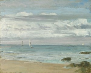 الأزرق والفضي: تروفيل ، c.1865