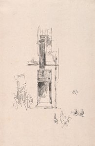 Cocks and Hens ، فندق كولبير ، 1891. بواسطة جيمس أبوت ماكنيل ويسلر