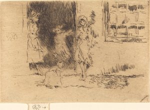 باب الكوخ ، ج. 18841886. بواسطة جيمس أبوت ماكنيل ويسلر