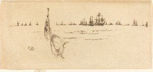 غمس العلم ، 1887. بواسطة جيمس أبوت ماكنيل ويسلر