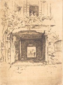 المدخل والكرمة ، 1879-1880. بواسطة جيمس أبوت ماكنيل ويسلر