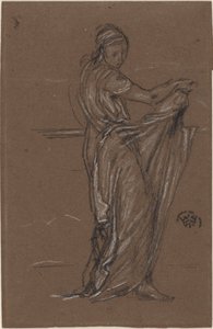 مجسم أنثوي رايات ، 1870-1873. بواسطة جيمس أبوت ماكنيل ويسلر