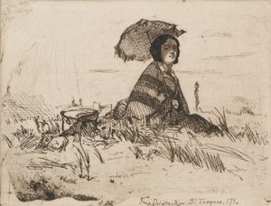 في Full Sun ، 1858. بواسطة جيمس أبوت ماكنيل ويسلر