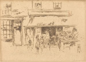 شارع إكستر ، ج. 18861888. بواسطة جيمس أبوت ماكنيل ويسلر