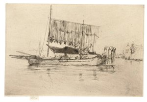 قارب صيد ، 1879-1880 بواسطة جيمس أبوت ماكنيل ويسلر