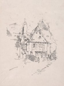 أسقف ذات جملون ، Vitré ، 1893. بواسطة جيمس أبوت ماكنيل ويسلر