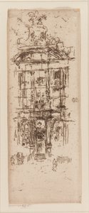 البيت الذهبي ، بروكسل ، 1887. بواسطة جيمس أبوت ماكنيل ويسلر