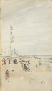 الرمادي واللؤلؤ: بانر عطلة البنوك ، 1883-1884 بواسطة جيمس أبوت ماكنيل ويسلر