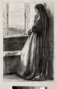 رسم توضيحي للكونت بروكهاردت مرة واحدة في الأسبوع ، 1862. بواسطة جيمس أبوت ماكنيل ويسلر