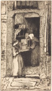 بائع الخردل ، 1858. بواسطة جيمس أبوت ماكنيل ويسلر