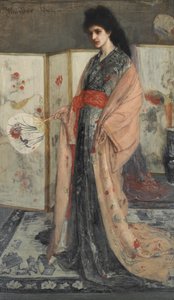 الأميرة من أرض البورسلين 1863-65 (زيت على قماش) بواسطة جيمس أبوت ماكنيل ويسلر