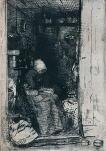 La Vieille aux Loques، 1858 1903-1904 بواسطة جيمس أبوت ماكنيل ويسلر