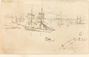 البحيرة: ظهر ، 18791880. بواسطة جيمس أبوت ماكنيل ويسلر