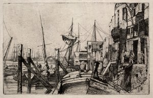 لايمهاوس ، 1859. بواسطة جيمس أبوت ماكنيل ويسلر