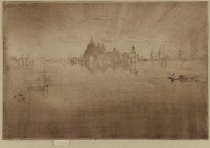 الموسيقى الهادئة: التحية ، 1879-1880. بواسطة جيمس أبوت ماكنيل ويسلر