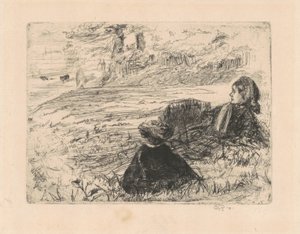 ممرضة وطفل ، 1859. بواسطة جيمس أبوت ماكنيل ويسلر