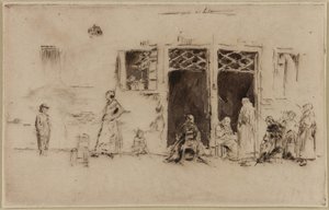 النساء المسنات ، 1879-1880. بواسطة جيمس أبوت ماكنيل ويسلر