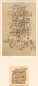 القصور ، بروكسل ، 1887. بواسطة جيمس أبوت ماكنيل ويسلر