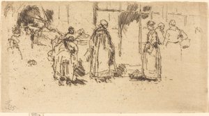 سوق الدواجن ، بحيرة ، 1888. بواسطة جيمس أبوت ماكنيل ويسلر