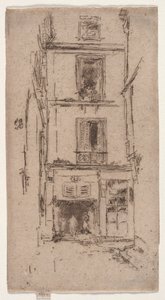 Rue des Bons Enfants، Tours. بواسطة جيمس أبوت ماكنيل ويسلر