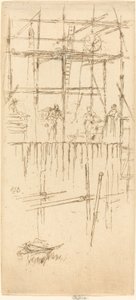 سقالات سافوي ، ج. 1887. بواسطة جيمس أبوت ماكنيل ويسلر