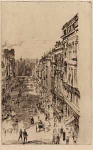شارع سانت جيمس ، 1878. بواسطة جيمس أبوت ماكنيل ويسلر