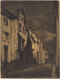 شارع في سافيرن ، 1858. بواسطة جيمس أبوت ماكنيل ويسلر