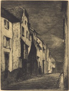 شارع في سافيرن ، 1858. بواسطة جيمس أبوت ماكنيل ويسلر