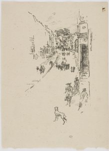 الأحد ، Lyme Regis ، 1895 (litho on paper) بواسطة جيمس أبوت ماكنيل ويسلر