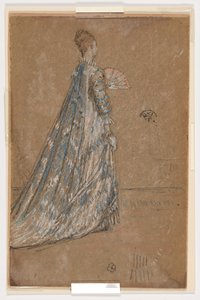 الفستان الأزرق بواسطة James Abbott McNeill Whistler