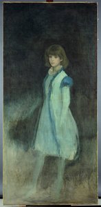 الفتاة الزرقاء: صورة كوني جيلكريست (1865-1946) ، c.1879 بواسطة جيمس أبوت ماكنيل ويسلر