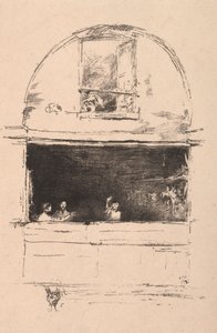 The Forge ، ممر التنين ، 1894. بواسطة جيمس أبوت ماكنيل ويسلر