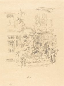حديقة الشرفة ، 1894. بواسطة جيمس أبوت ماكنيل ويسلر