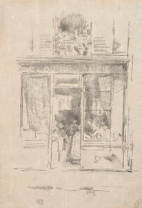 The Laundress - La Blanchisseuse de la Place Dauphine، 1894. بواسطة جيمس أبوت ماكنيل ويسلر