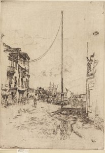 الصاري الصغير ، 1879-1880. بواسطة جيمس أبوت ماكنيل ويسلر